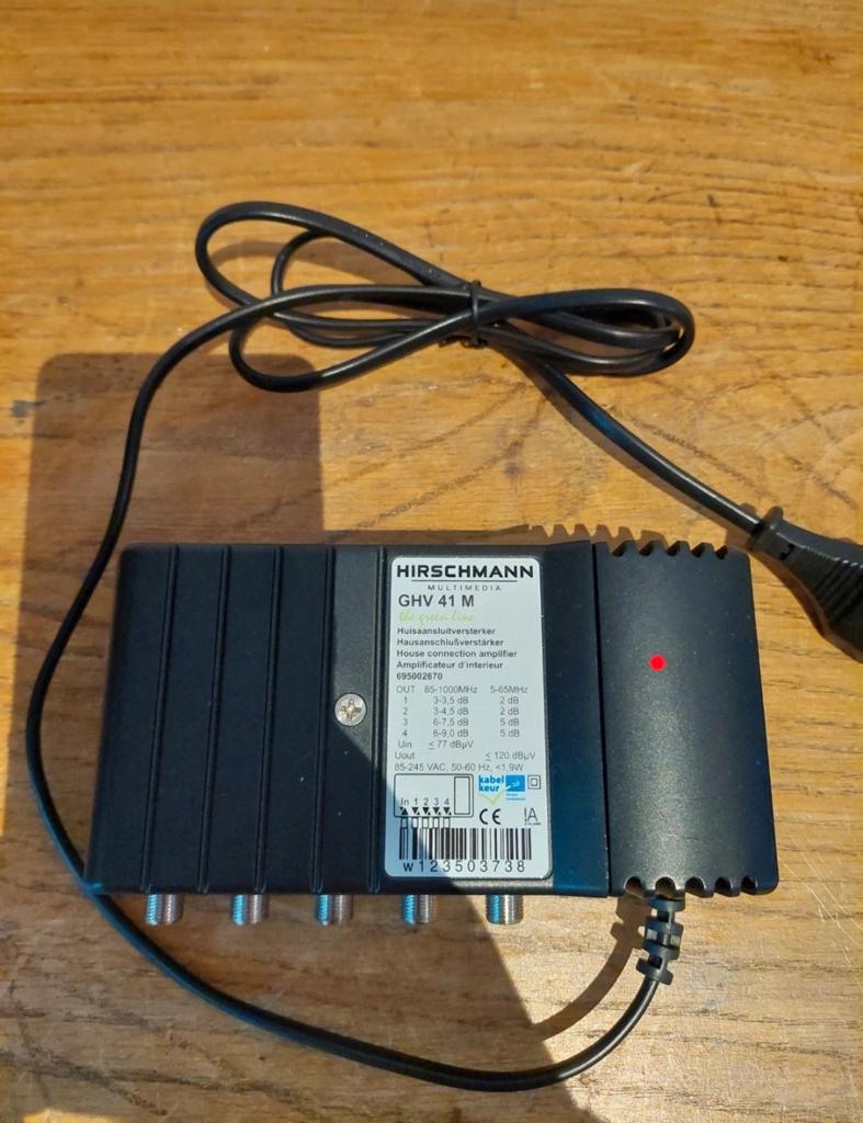 Hirschmann GHV 41M Coax versterker, Ophalen of Verzenden