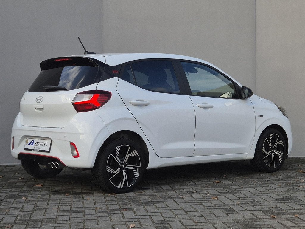 Hyundai i10 1.0 T-GDI N Line 5-zits Handgeschakeld 100 PK /, Voorwielaandrijving, Stof, Gebruikt, Euro 6