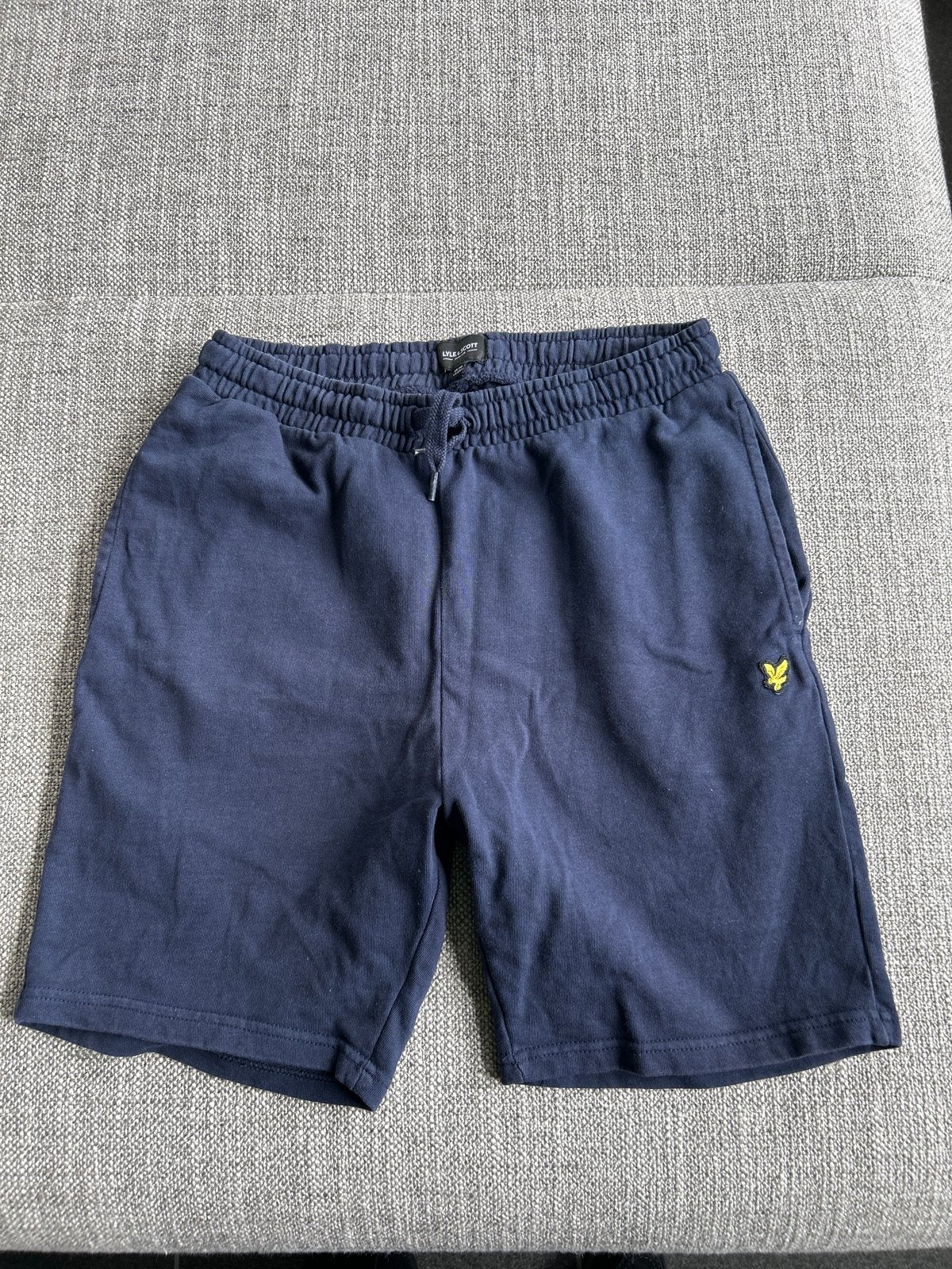 Lyle & Scott Junior Sweatshorts - Maat 15/16 jaar, Ophalen of Verzenden, Gedragen, Overige maten, Blauw