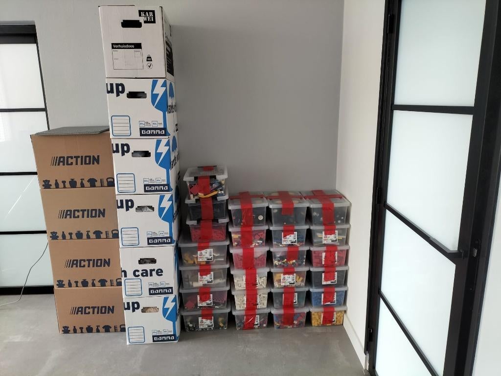 Grote partij gesorteerde lego, Ophalen, Inclusief minifiguren, Gebruikt, Overige thema's