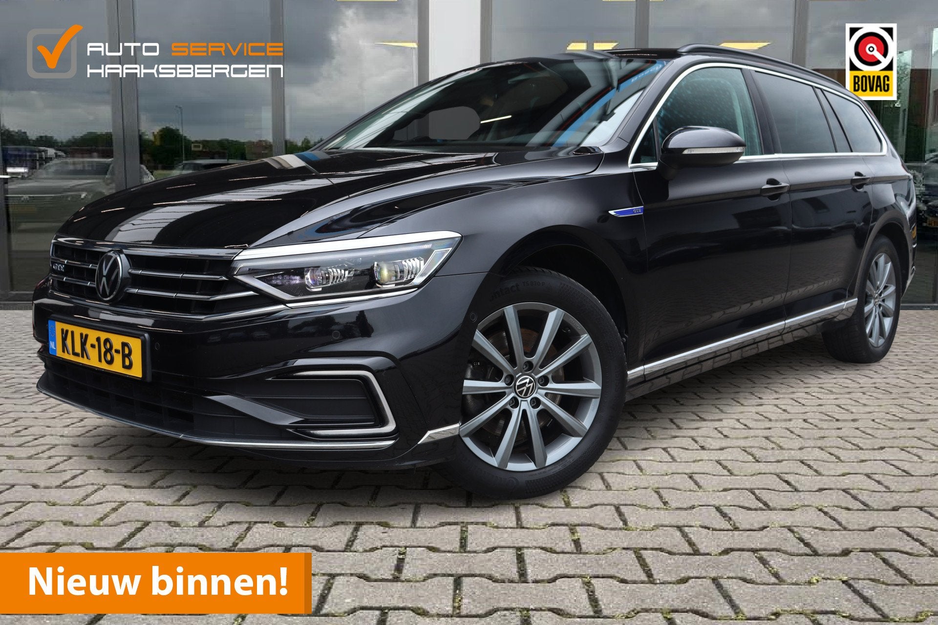 Volkswagen Passat Variant 1.4 TSI PHEV GTE | ACC | Camera |, Stof, Gebruikt, 4 cilinders, Zwart