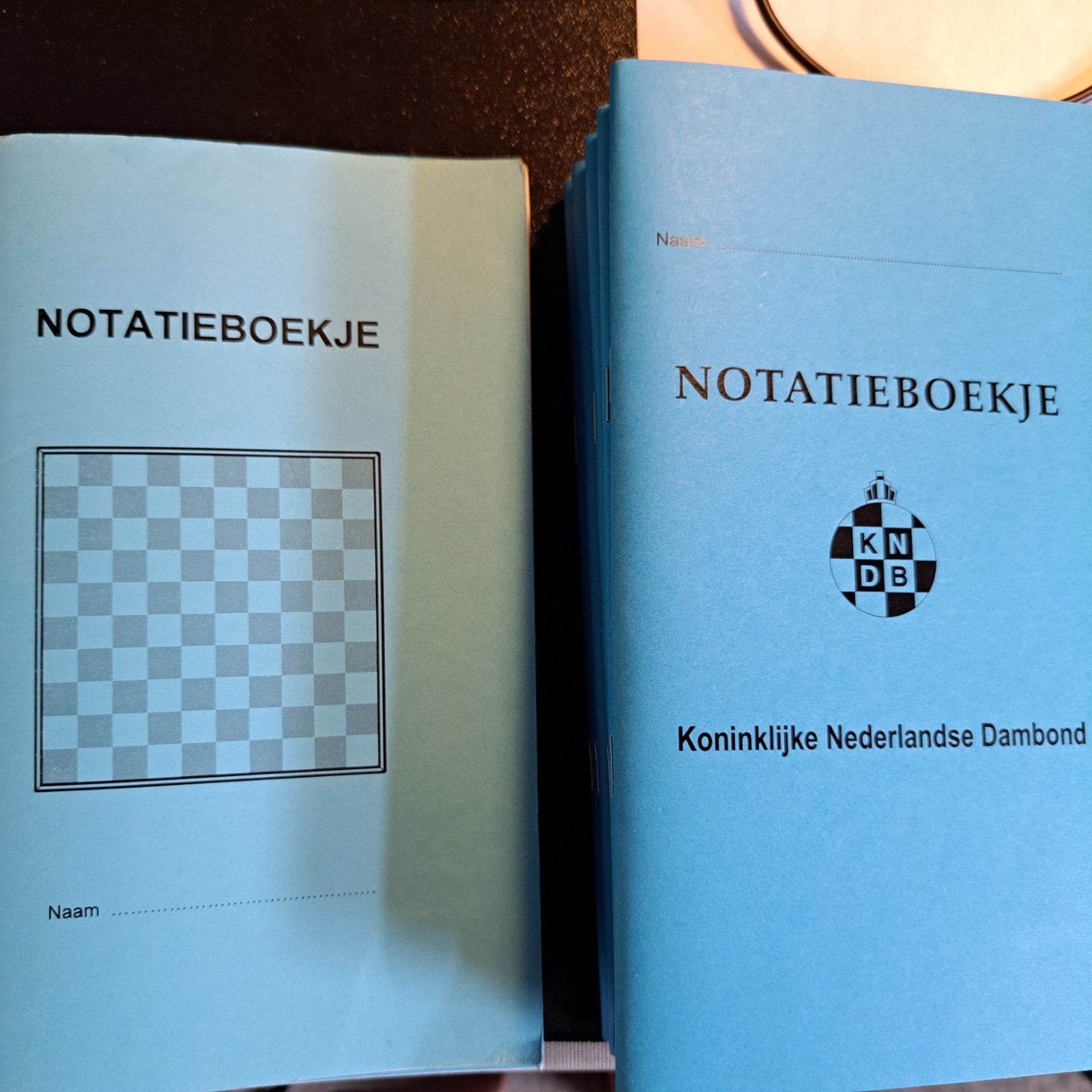 KNDB Notatieboekjes, Ophalen, Nieuw