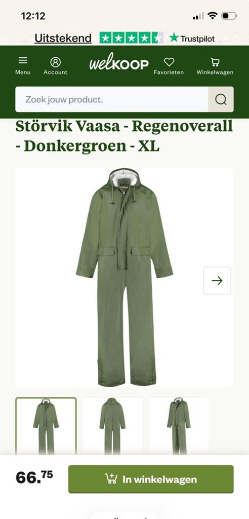 Spuitoverall Storvik Welkoop, Ophalen of Verzenden, Zo goed als nieuw