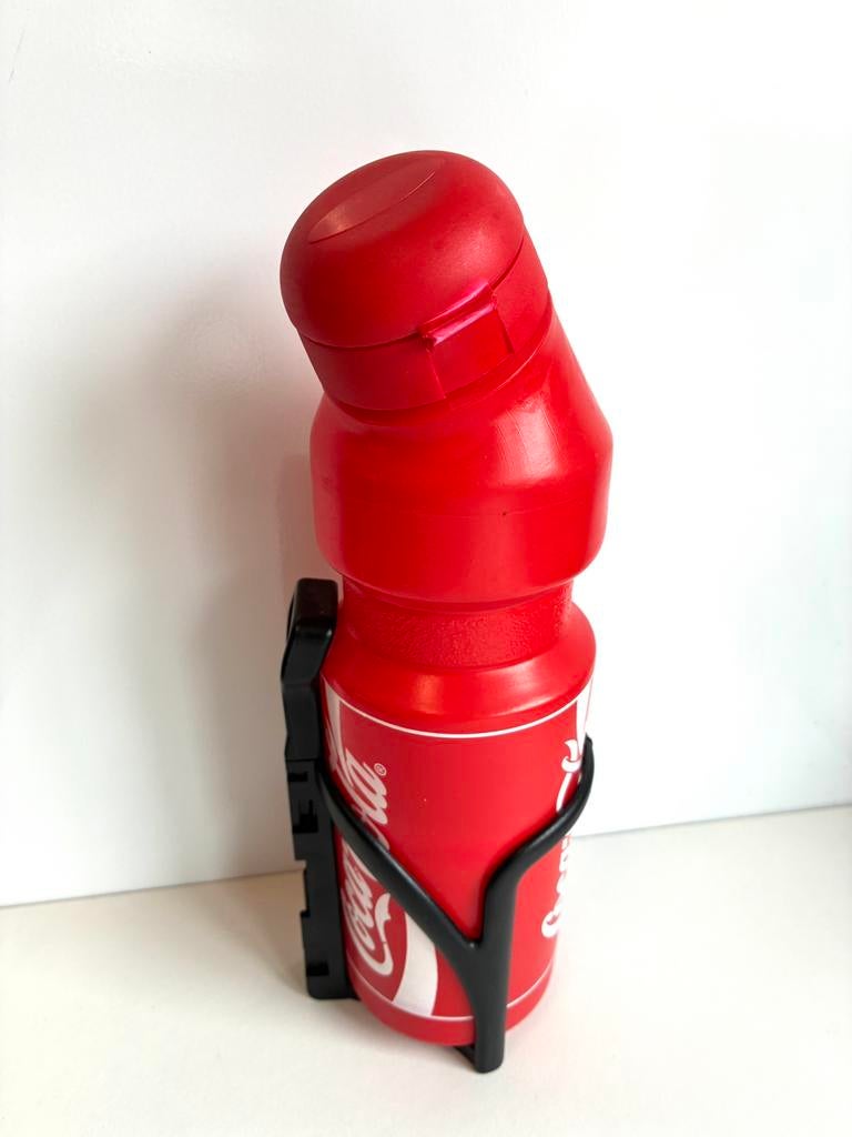 Prachtige Coca Cola fiets bidon met houder, Ophalen of Verzenden, Zo goed als nieuw