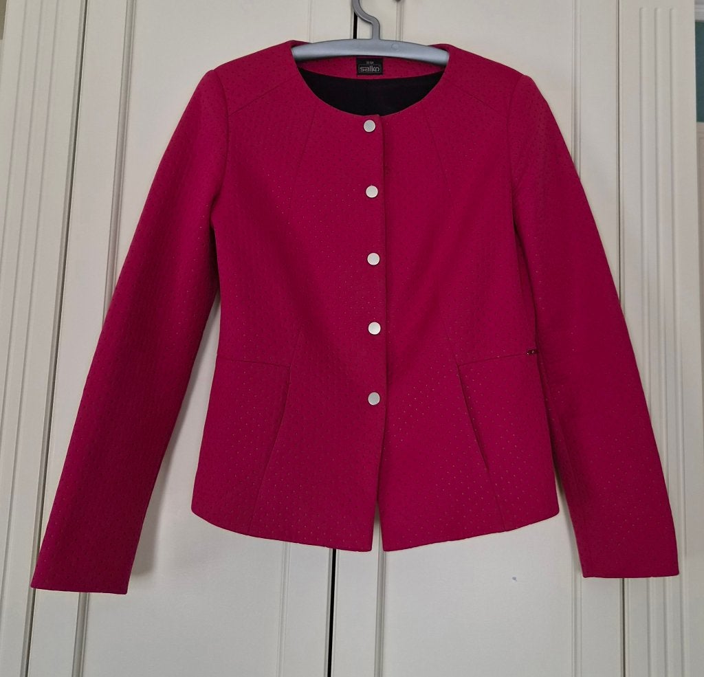 Salko jasje, blazer, fuchia roze, dames, maat 38, Maat 38/40 (M), Salko, Ophalen of Verzenden, Zo goed als nieuw