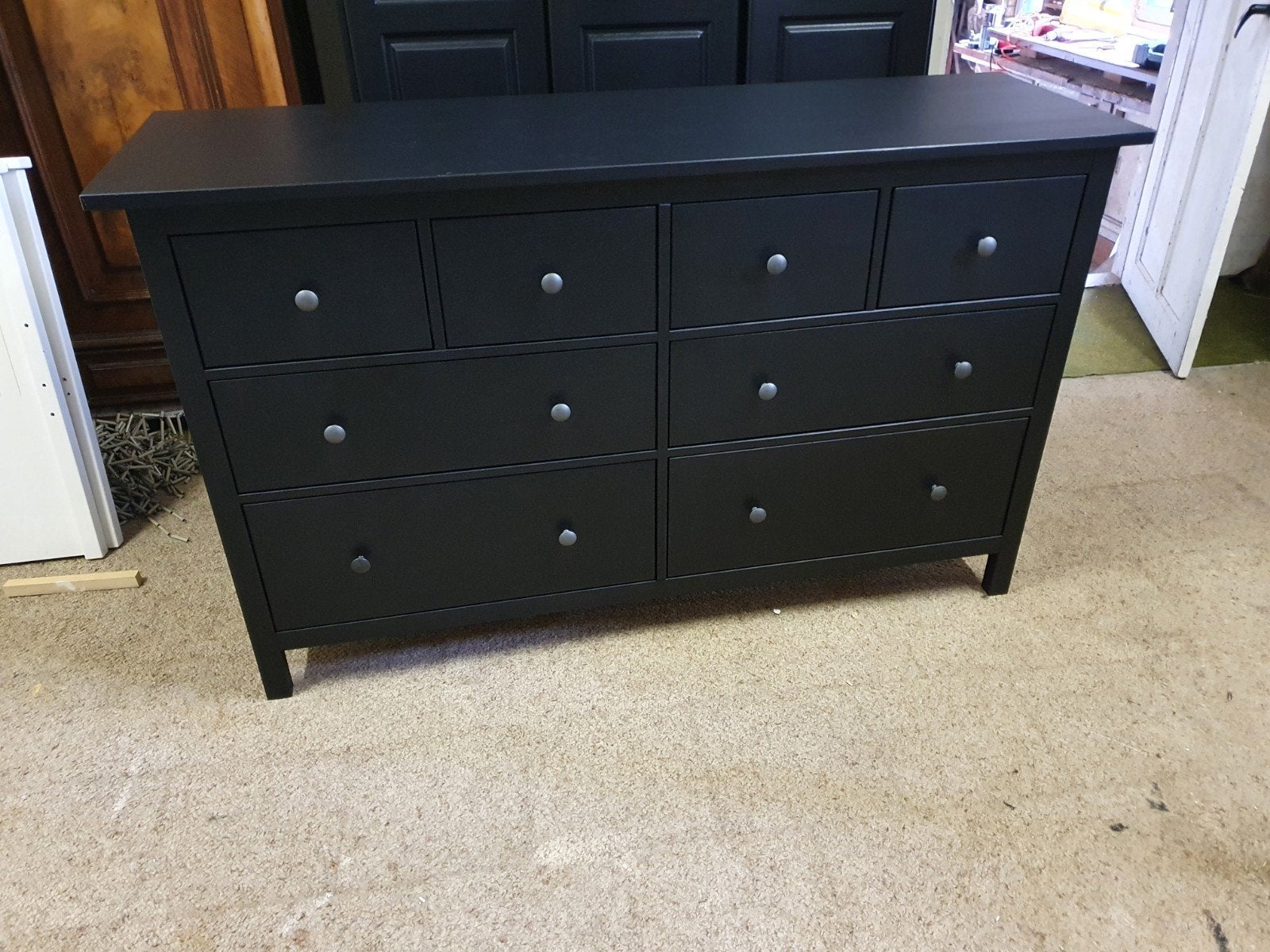 gerestylde hemnes 8 ladenkast, Huis en Inrichting, Ophalen, 5 laden of meer, 50 tot 100 cm, Zo goed als nieuw