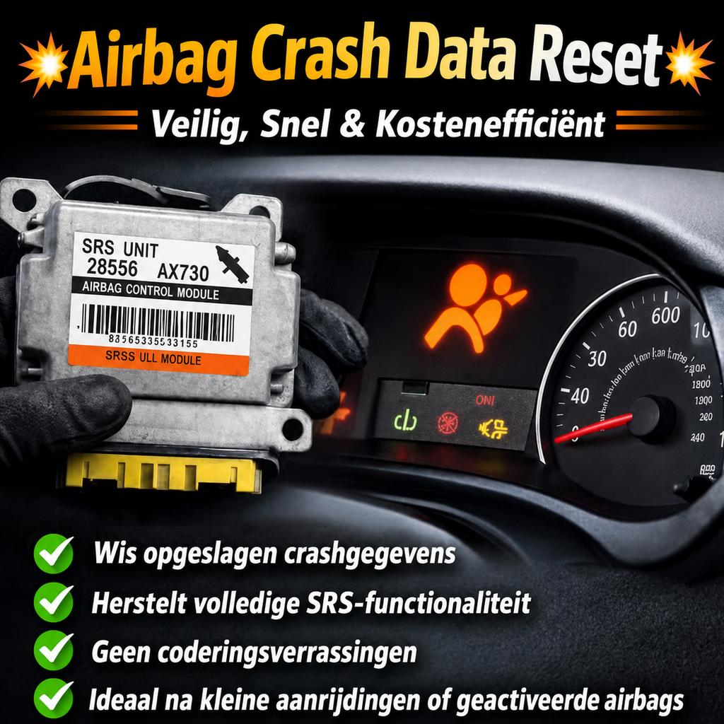 Airbag Crash Reset/Airbag Module/Crash Reset!, Ophalen of Verzenden, Nieuw