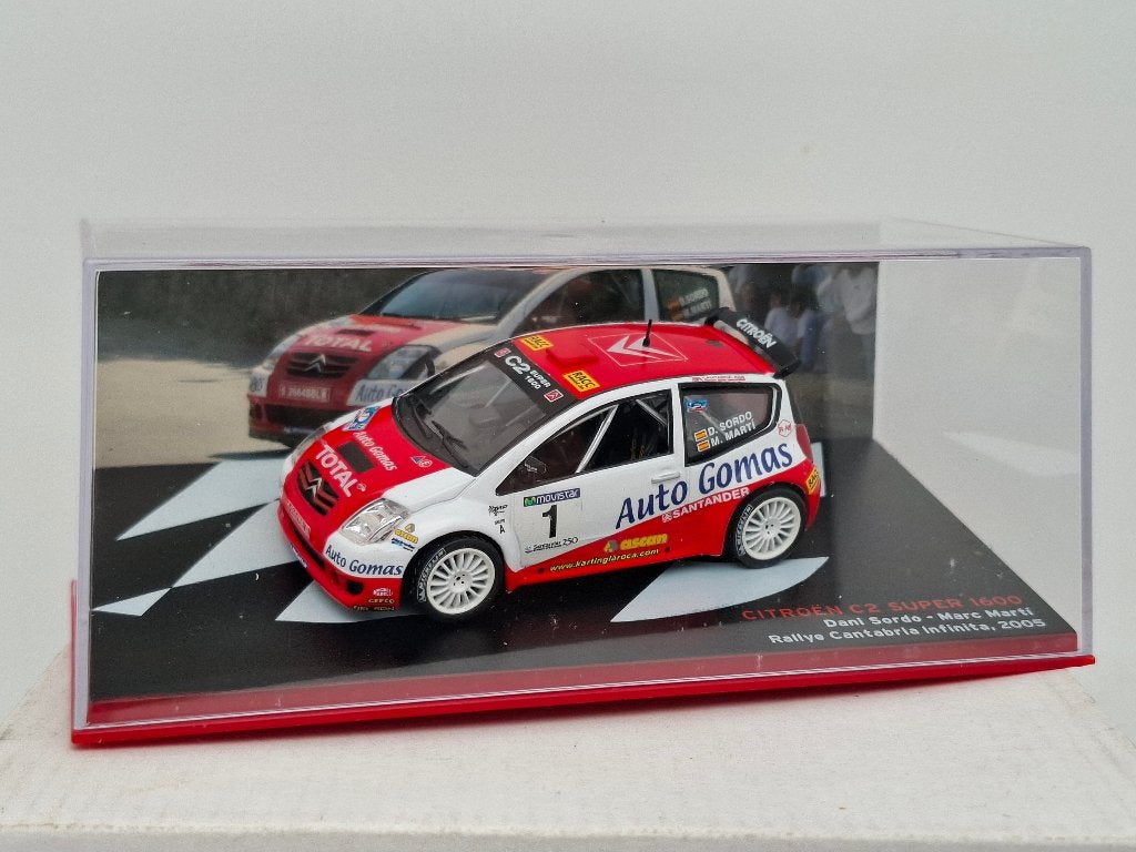 Citroën C2 Super 1600 (2005) Rally Cantabria - 1/43, Verzenden, Zo goed als nieuw, Auto, Overige merken