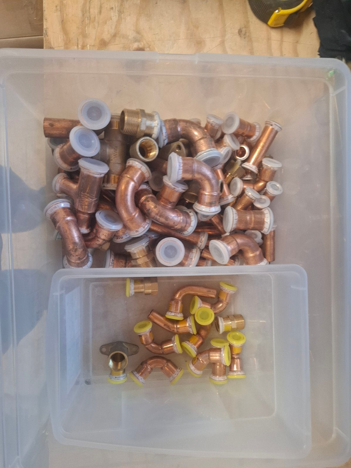 mapress koper diverse koppelingen water en gas 12, 15,, Ophalen of Verzenden, Nieuw, Overige materialen, Minder dan 20 mm