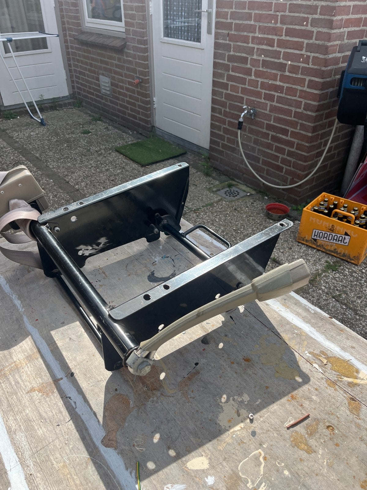 Chevy Van Express stoel onderbak / stoel base achterbank, Ophalen, Gebruikt, Chevrolet
