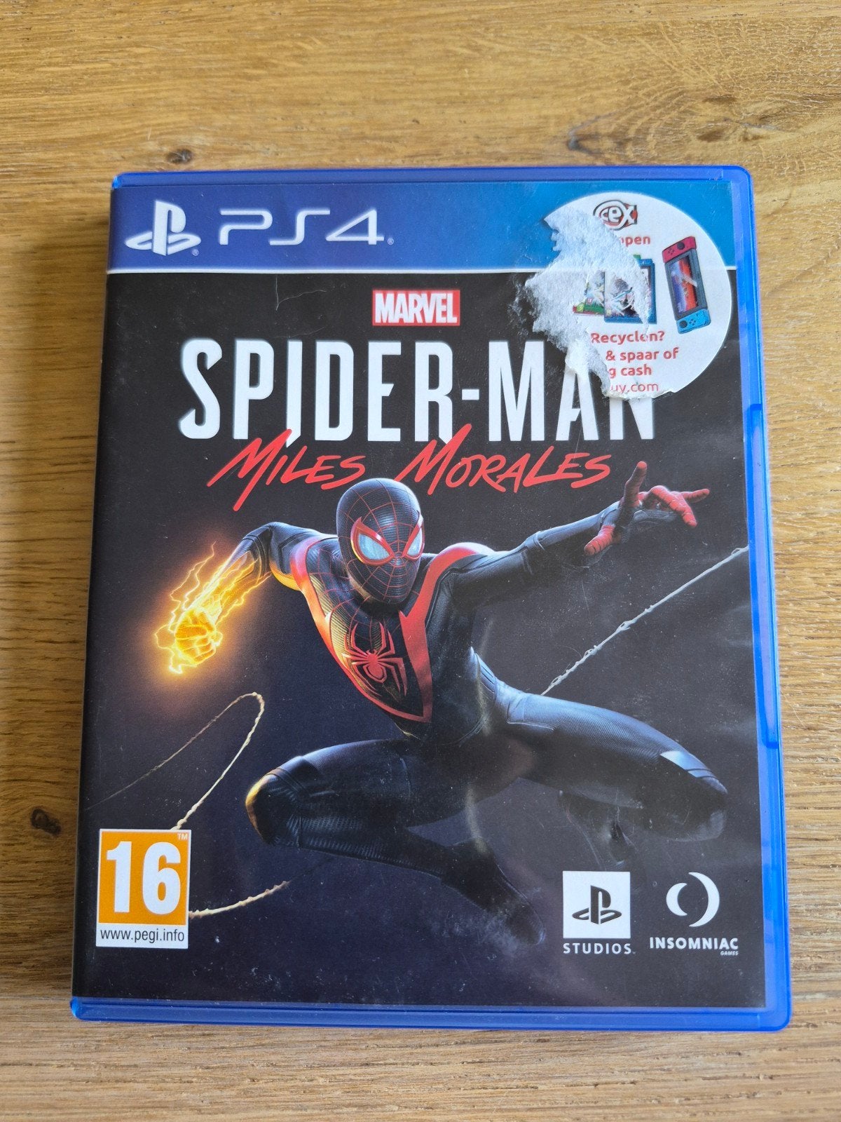 Spider-Man: Miles Morales PS4 - Actie/Avontuur, Spelcomputers en Games, Games | Sony PlayStation 4, Avontuur en Actie, Gebruikt