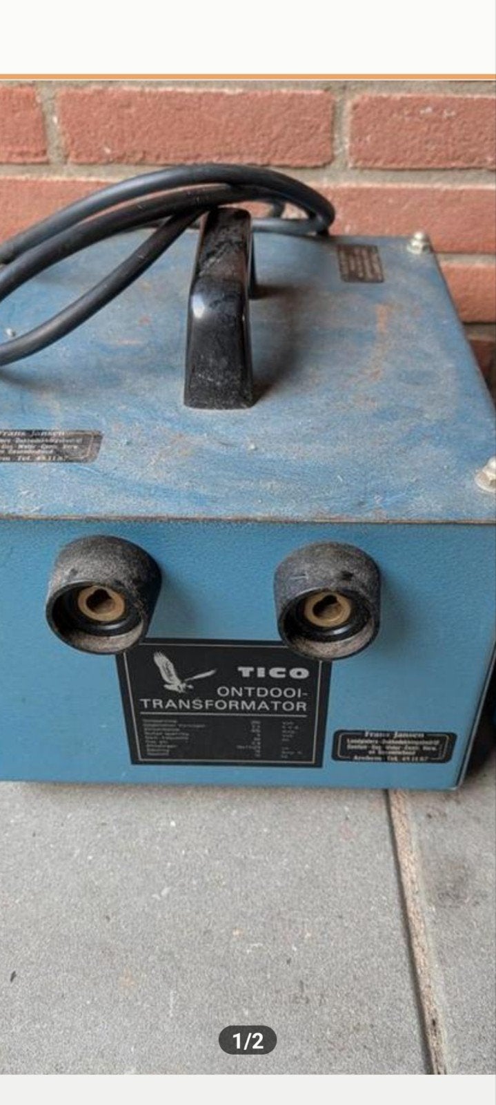 Tico Ontdooi Transformator met Kabel, Ophalen of Verzenden, Gebruikt, Overige merken, Overige typen
