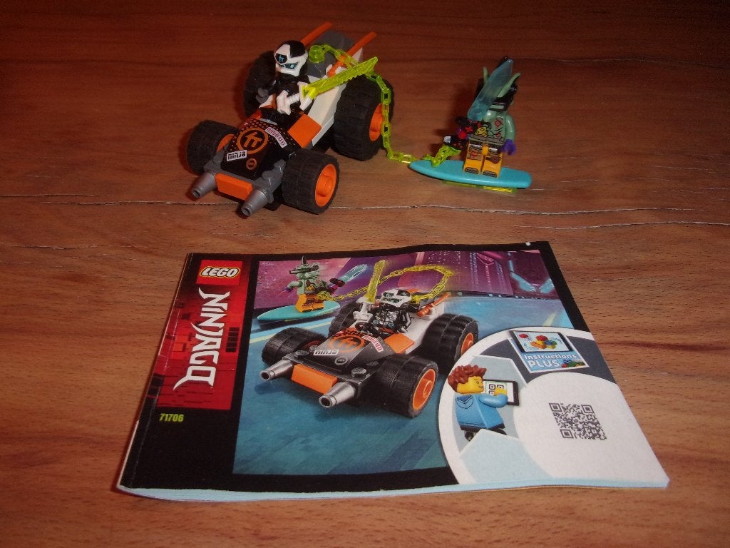 Lego Ninjago 71706-1 Cole's Speeder Car uit 2020, Compleet, Gebruikt, Lego, Ophalen of Verzenden