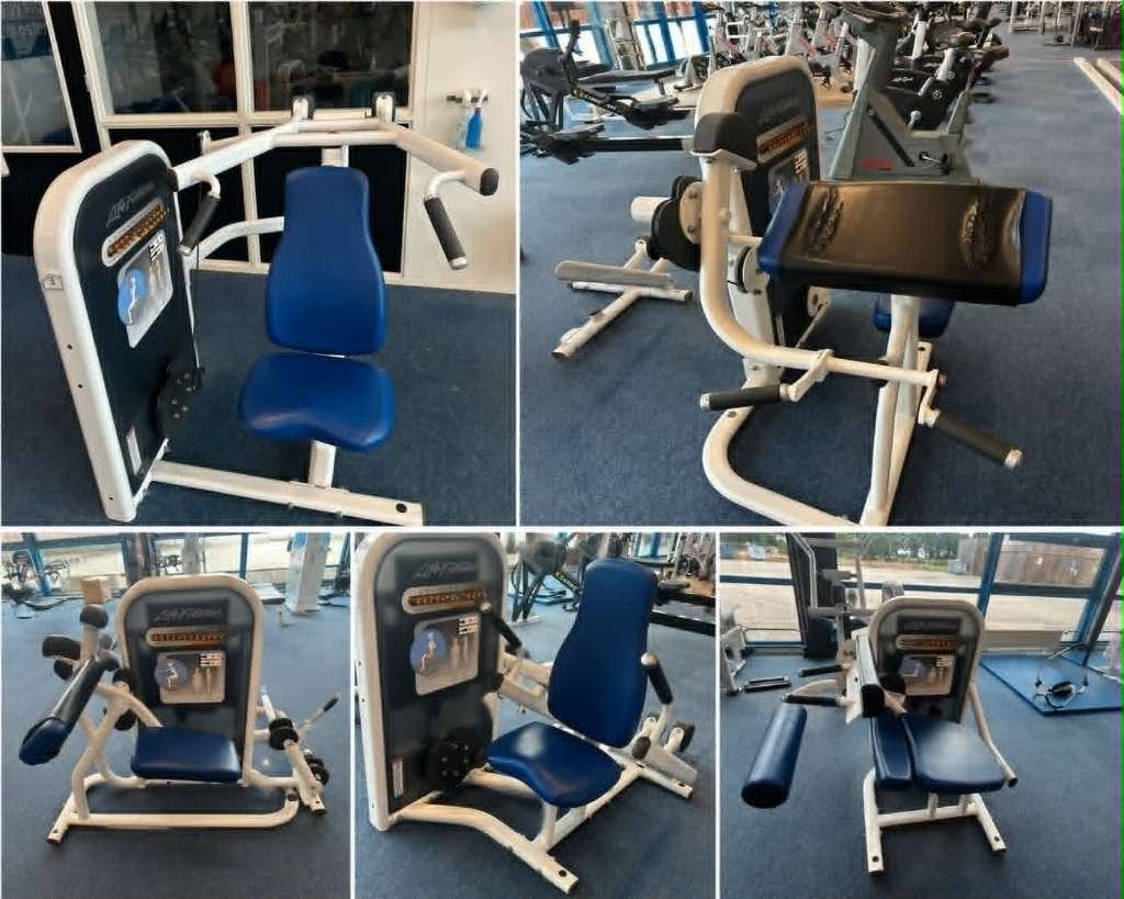 Life Fitness Krachtstation - Complete set, Ophalen, Benen, Gebruikt, Krachtstation