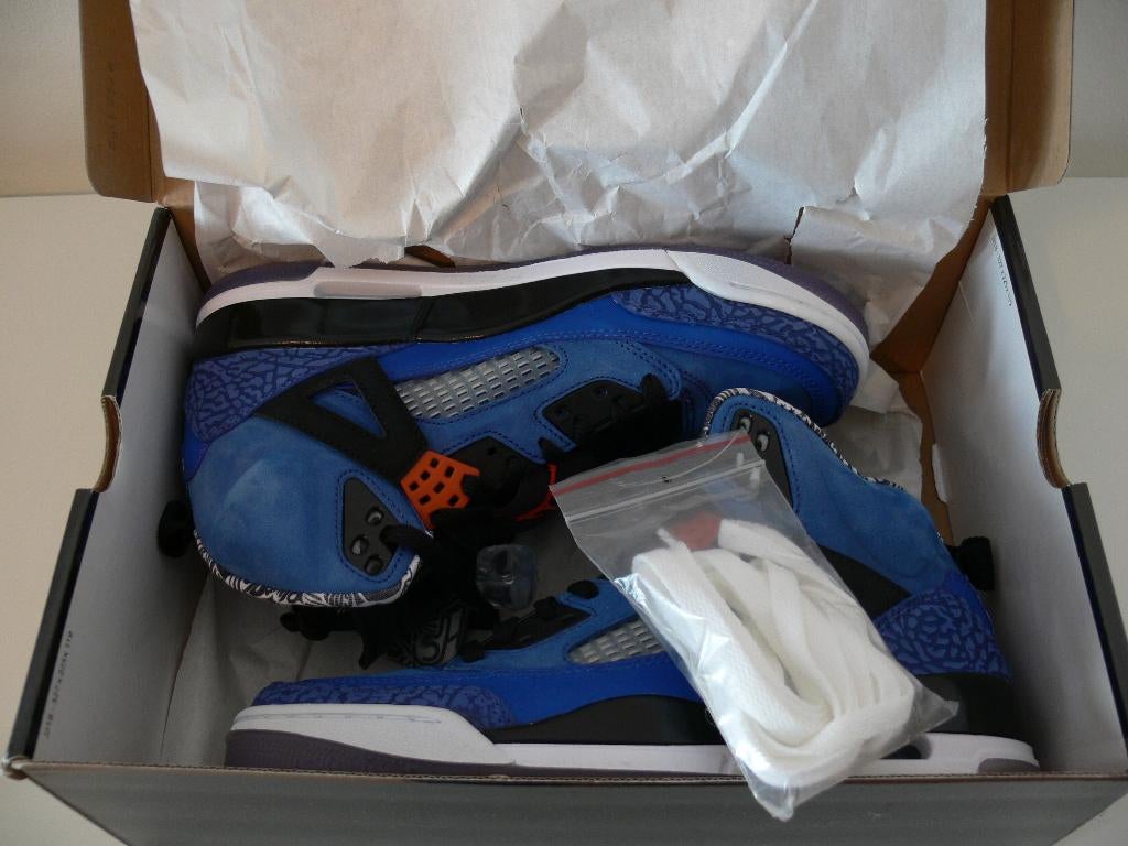 Air Jordan Spizike New York, Kleding | Heren, Schoenen, Blauw, Sportschoenen, Air Jordan, Nieuw