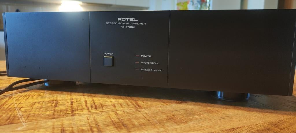 Rotel RB-870BX eindversterker, Ophalen of Verzenden, 120 watt of meer, Overige merken