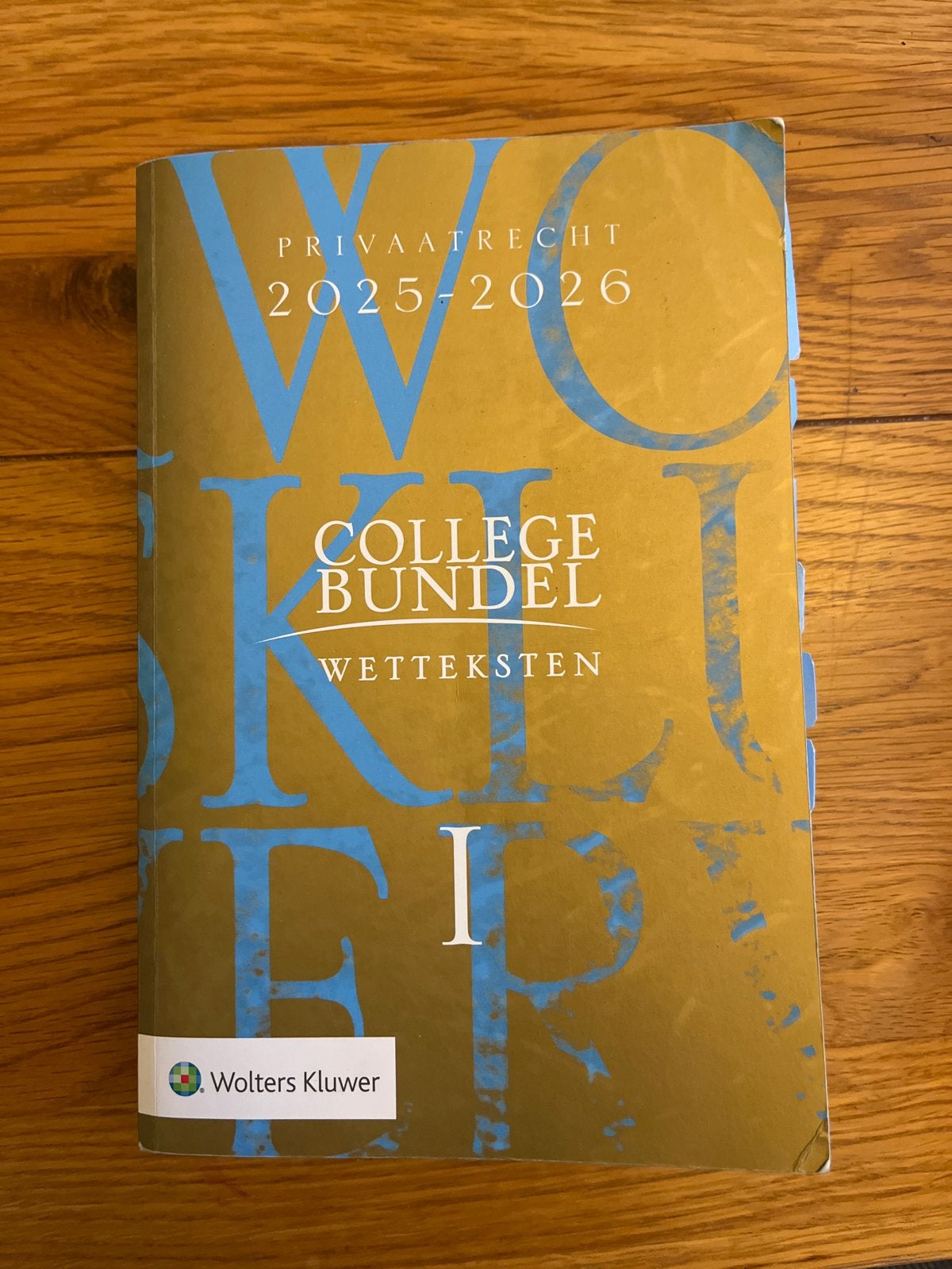Collegebundel Privaatrecht 2025-2026 Wolters Kluwer, Boeken, Studieboeken en Cursussen, Ophalen of Verzenden, Gamma, Gelezen, Niet van toepassing