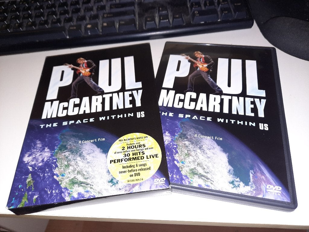 dvd Paul McCartney ‎– The Space Within US, Alle leeftijden, Ophalen, Zo goed als nieuw