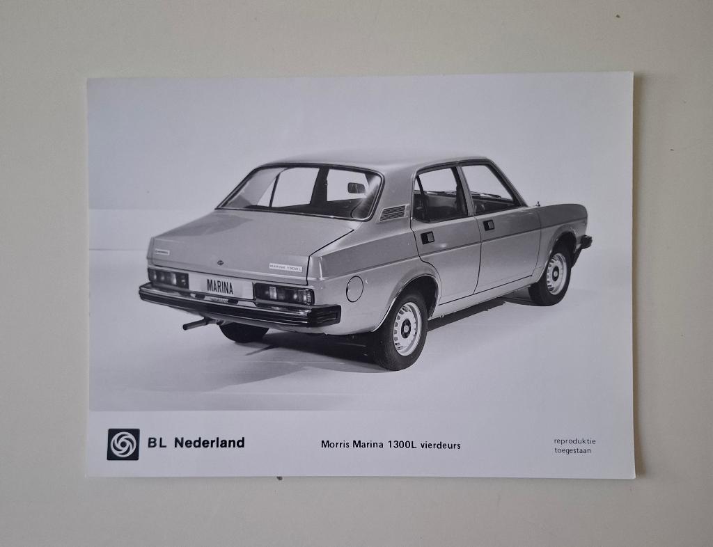 Morris Marina 1300 L -1971/1980 - PERSFOTO - GROOT ! -, Ophalen of Verzenden, Nieuw, Overige merken