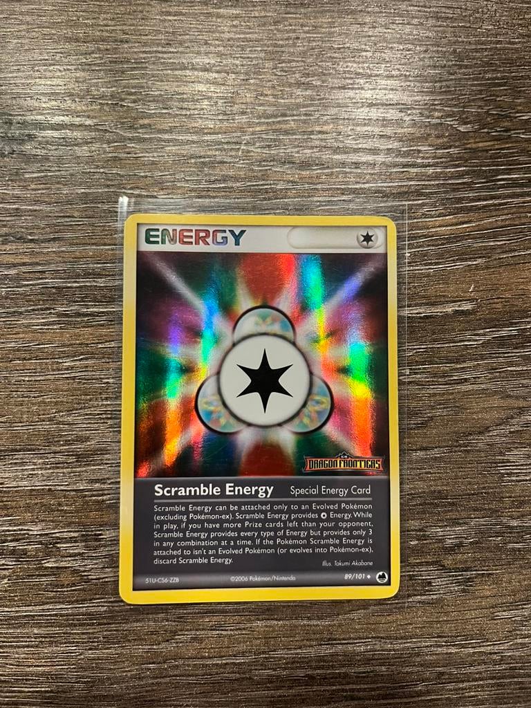 Scramble Energy DF 89/101 reverse holo, Ophalen of Verzenden, Zo goed als nieuw