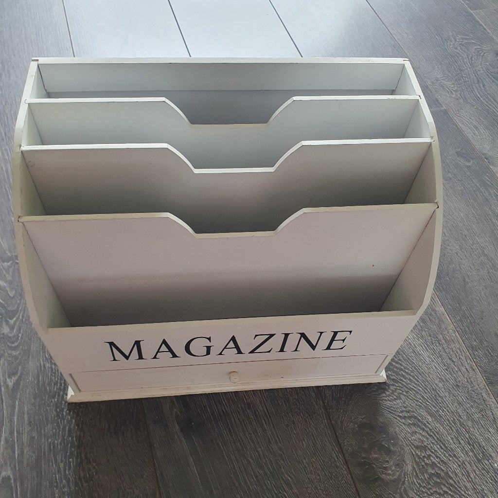 Tijdschriftenbak, Gebruikt, Lectuurbak, Ophalen of Verzenden, Hout