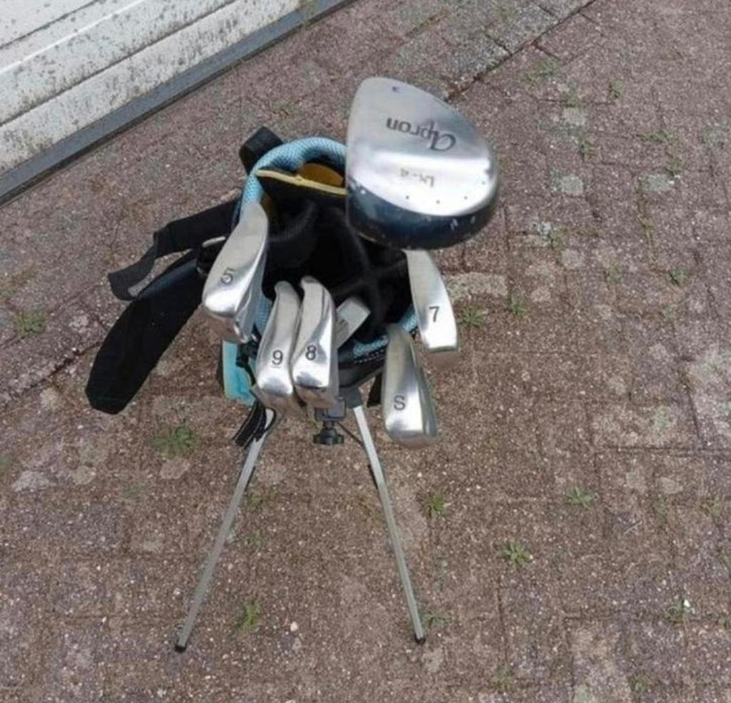 Apron dames golfset met golftas, Ophalen of Verzenden