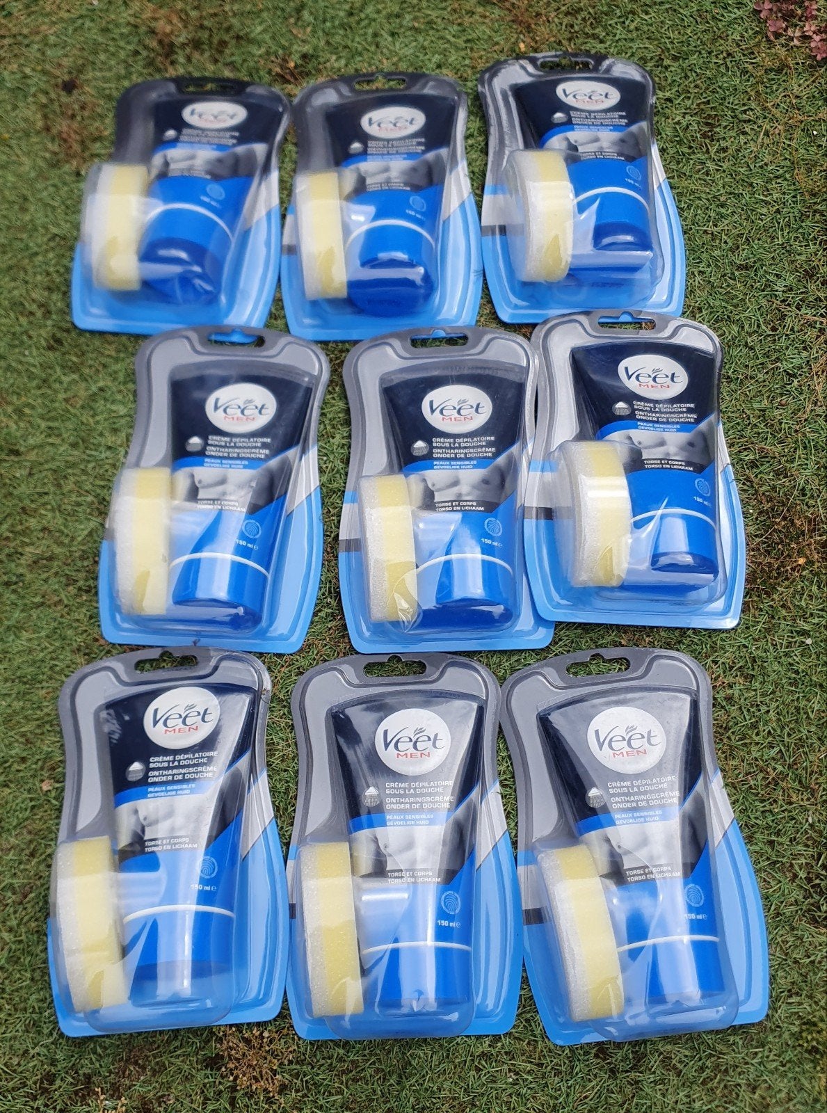 Veet ontharingscreme men 9x, Sieraden, Tassen en Uiterlijk, Uiterlijk | Mondverzorging, Ophalen of Verzenden, Nieuw