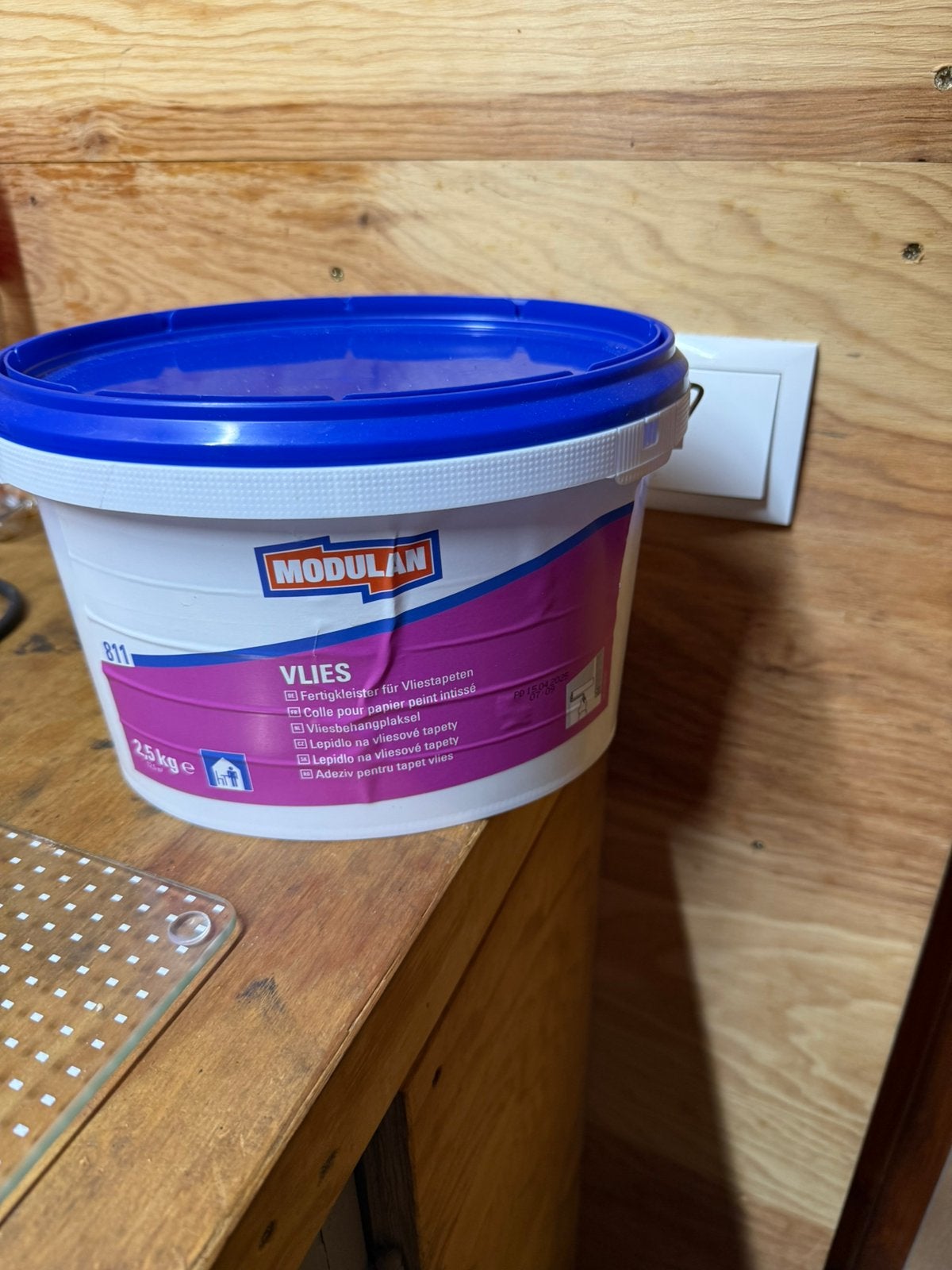 Reno/vlies behang lijm 2,5 kg, Minder dan 5 liter, Ophalen of Verzenden, Nieuw, Wit