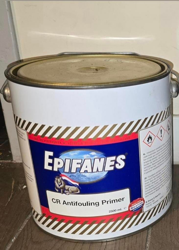 Epifanes cr antifouling primer 2,5liter, Minder dan 5 liter, Ophalen of Verzenden, Nieuw, Verf