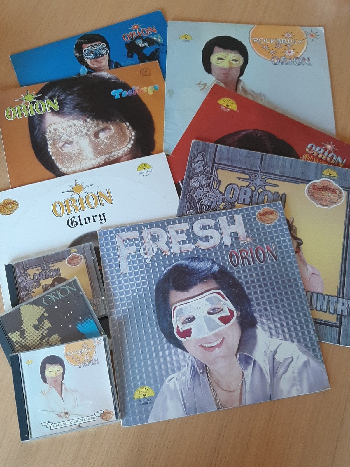 Verzameling LP's en CD's van Orion (klinkt als Elvis), Ophalen of Verzenden, Gebruikt, 12 inch, LP