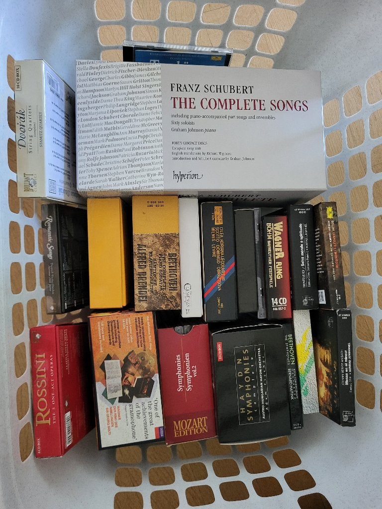 Klassieke cd,s gratis, Cd's en Dvd's, Cd's | Klassiek, Ophalen, Classicisme, Zo goed als nieuw, Overige typen