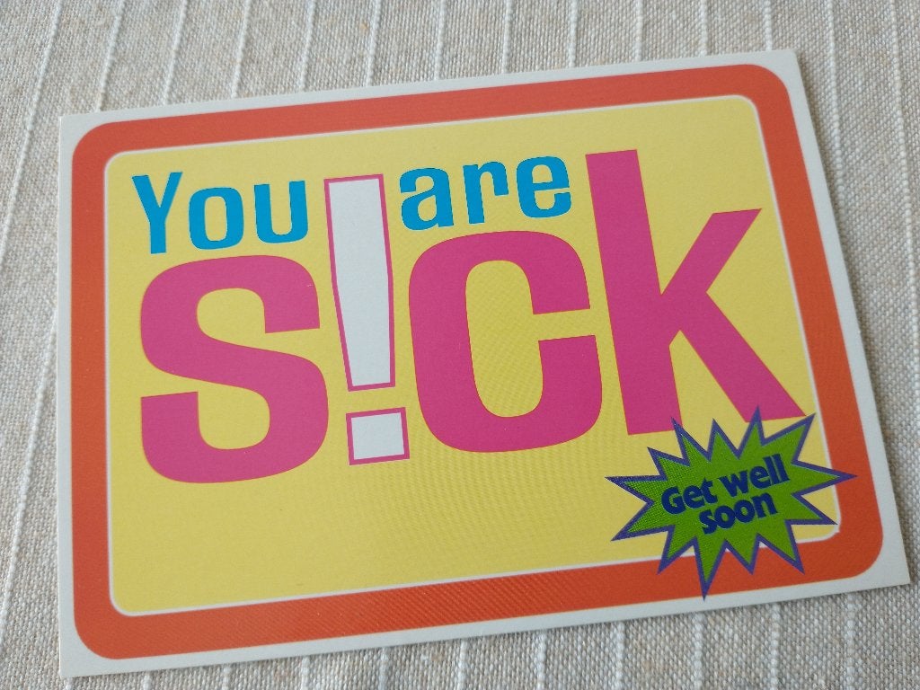 Boomerang: You are s!ck, Ophalen of Verzenden, 1980 tot heden, Ongelopen, Overige thema's