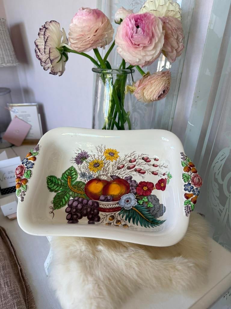 Spode Reynolds schaal 30x19 cm izgst, Ophalen