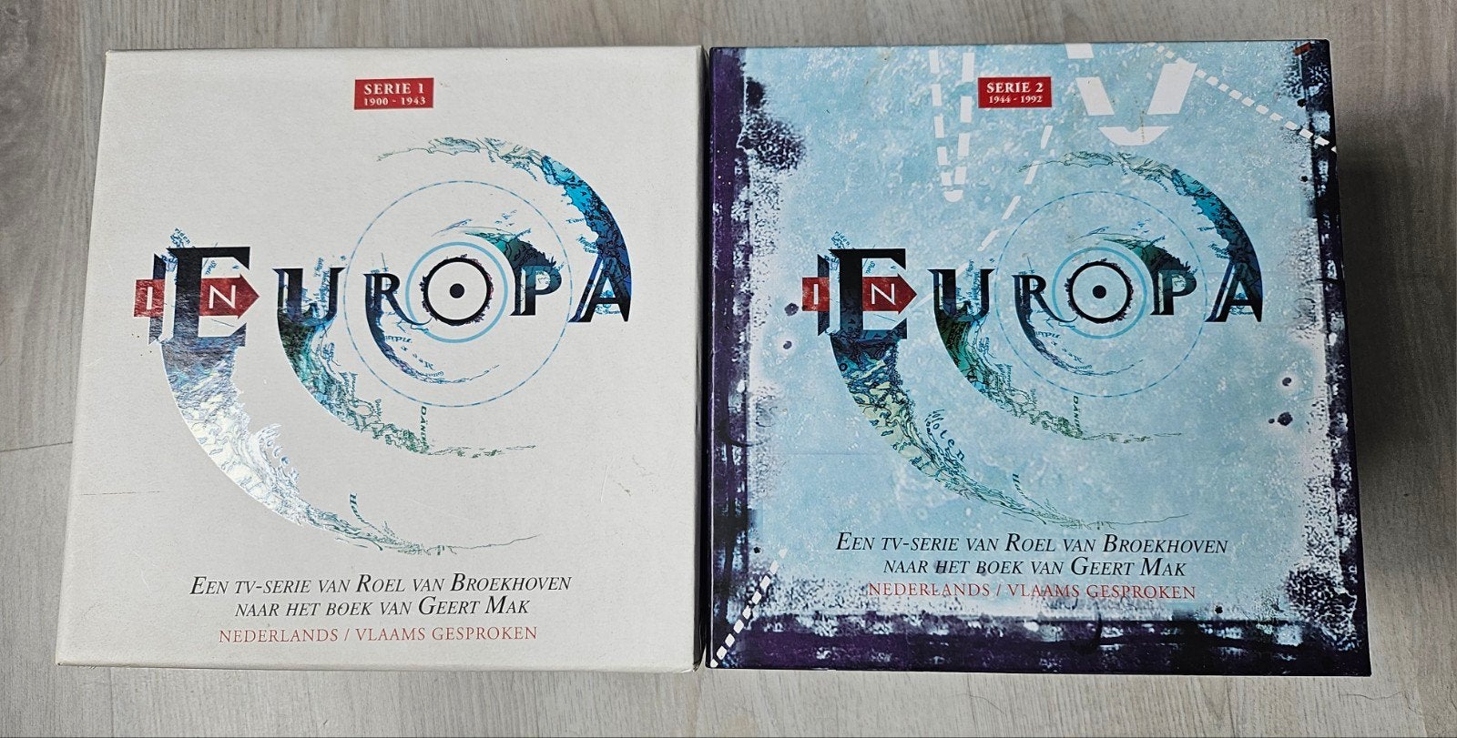 In Europa: Reizen door de Twintigste Eeuw met Geert Mak., Alle leeftijden, Zo goed als nieuw, Politiek of Geschiedenis, Breedbeeld