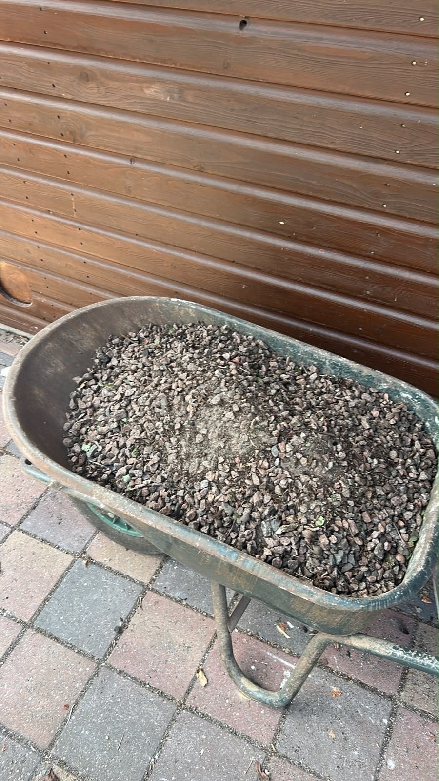 Grind/Split voor tuin of decoratie, Ophalen, Gebruikt, Grijs, Grind