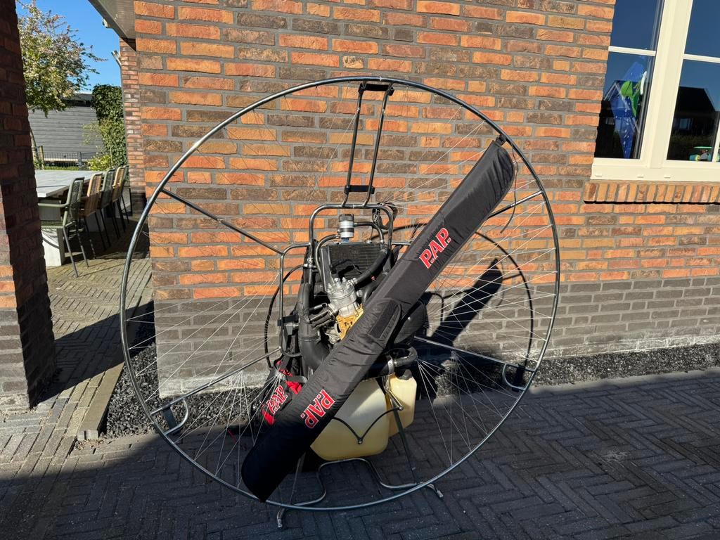 Paramotor Polini Thor 80 met PAP frame lichtgewicht, Ophalen