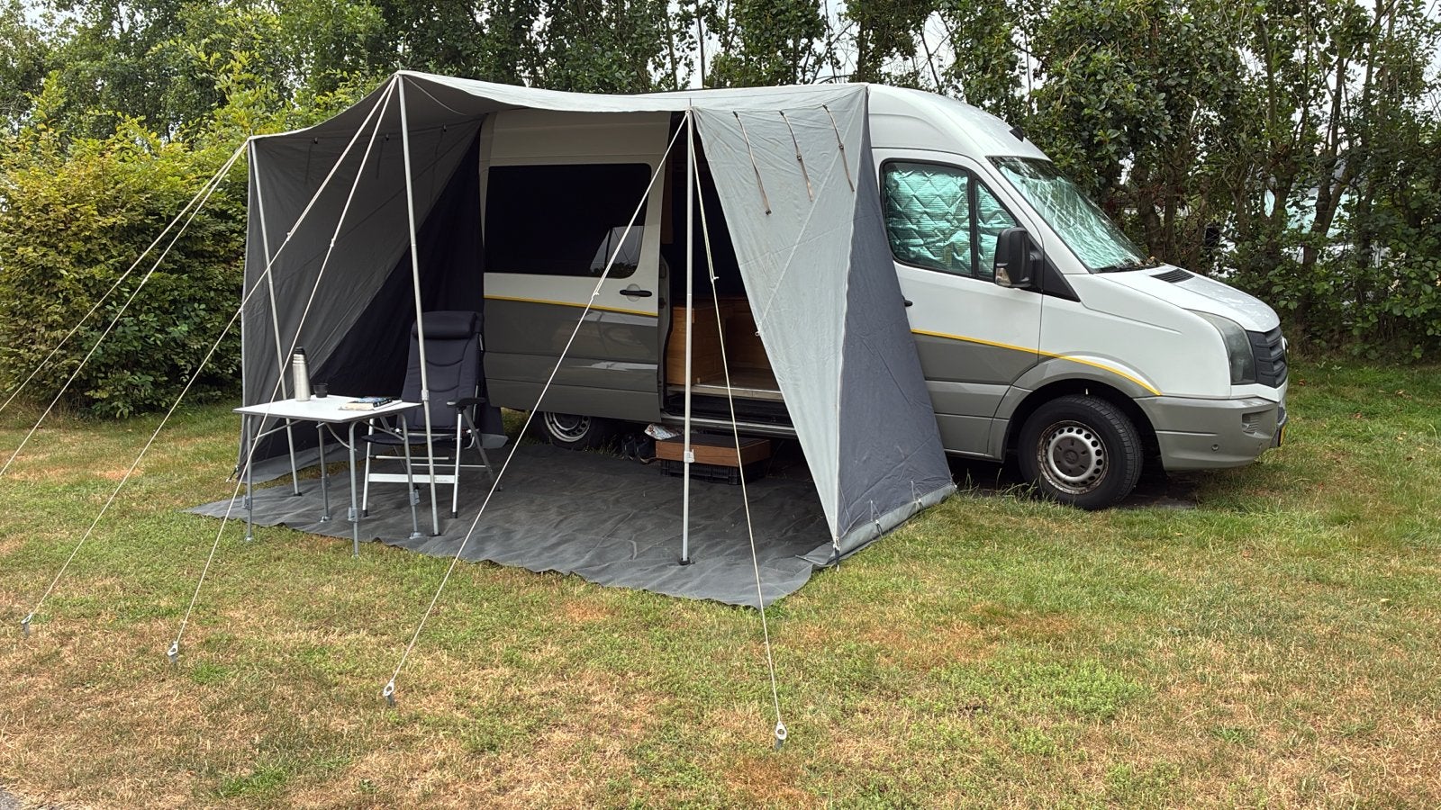 VW Crafter 2.0 TDI camper | Kampeerkenteken | Trekhaak, Volkswagen, Particulier, 5 tot 6 meter, Overige merken
