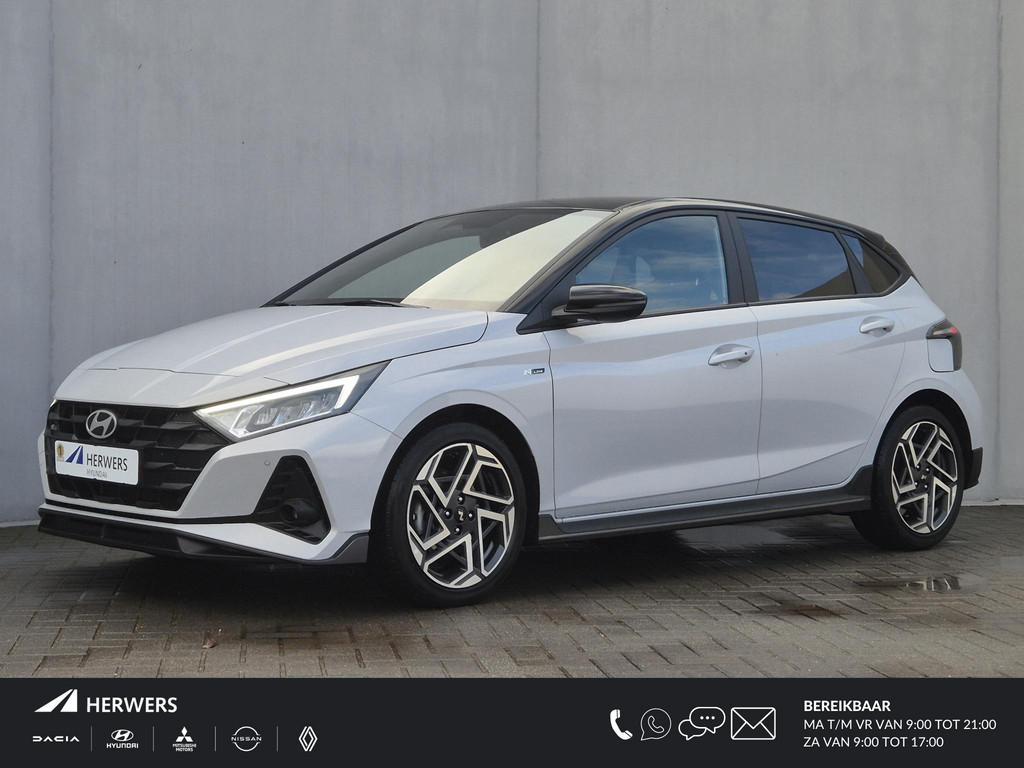 Hyundai i20 1.0 T-GDI N Line Automaat / Apple Carplay Androi, Auto's, Hyundai, Gebruikt, Euro 6, 1110 kg, Hybride Elektrisch/Benzine