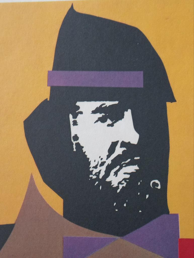 Sovjet Unie Rusland film affiche Cuba 1970, Ophalen of Verzenden, Gebruikt, A1 t/m A3, Film en Tv