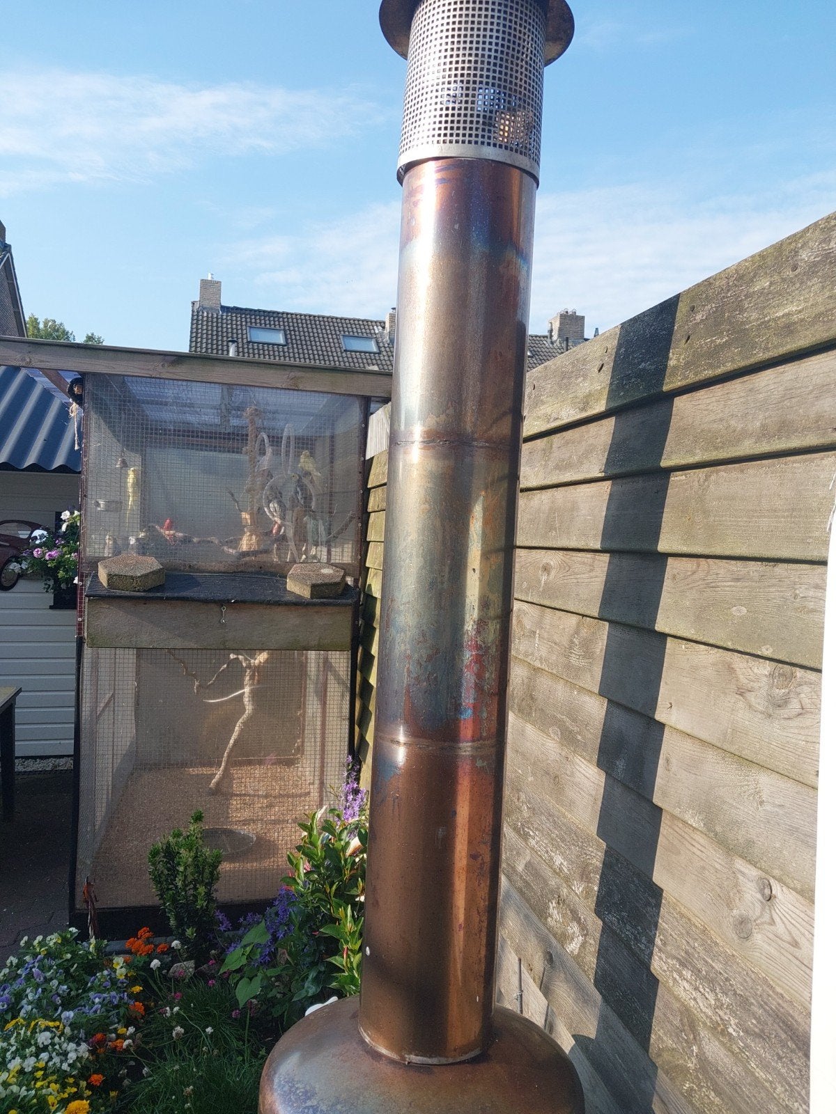 Robuuste Vuurton / Terrashaard - Gezellige Warmte, Ophalen, Gebruikt, Vuurton