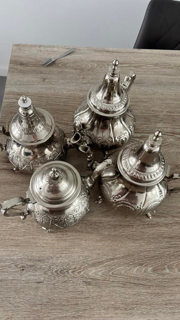 Thee pot, Ophalen of Verzenden, Gebruikt, Overige materialen, Pot, Bus of Blik