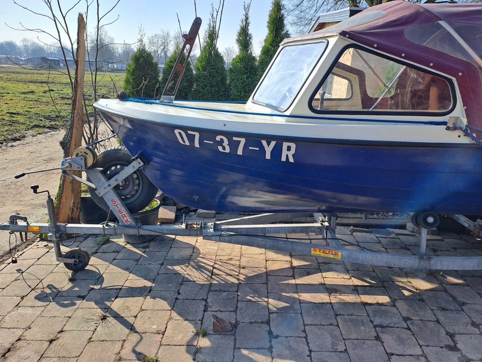 rana 17 Inclusief 30pk yamaha en kanteltrailer, Ophalen