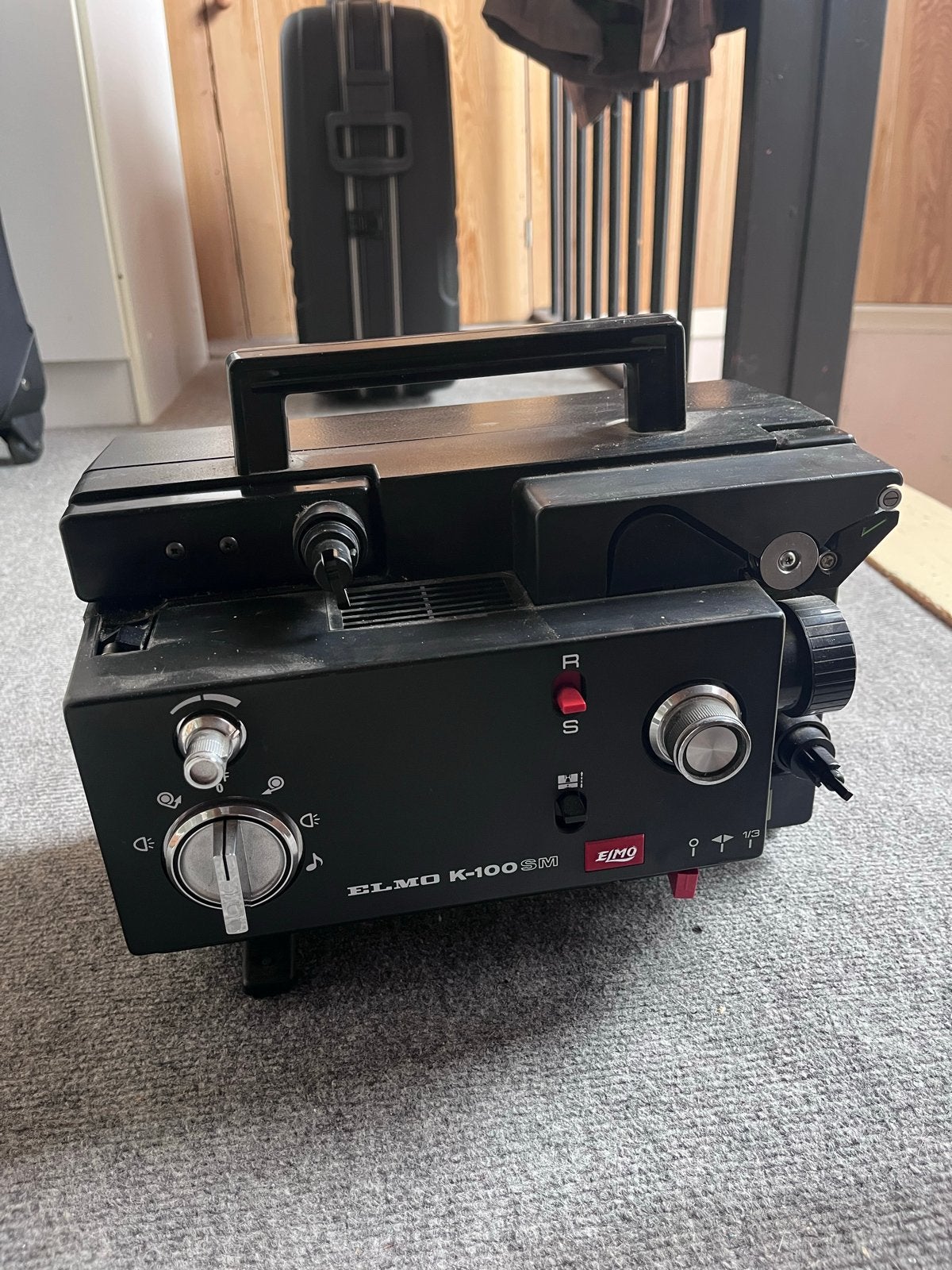 Elmo K-100 SM Super 8 Filmprojector - Vintage, Ophalen of Verzenden, Gebruikt