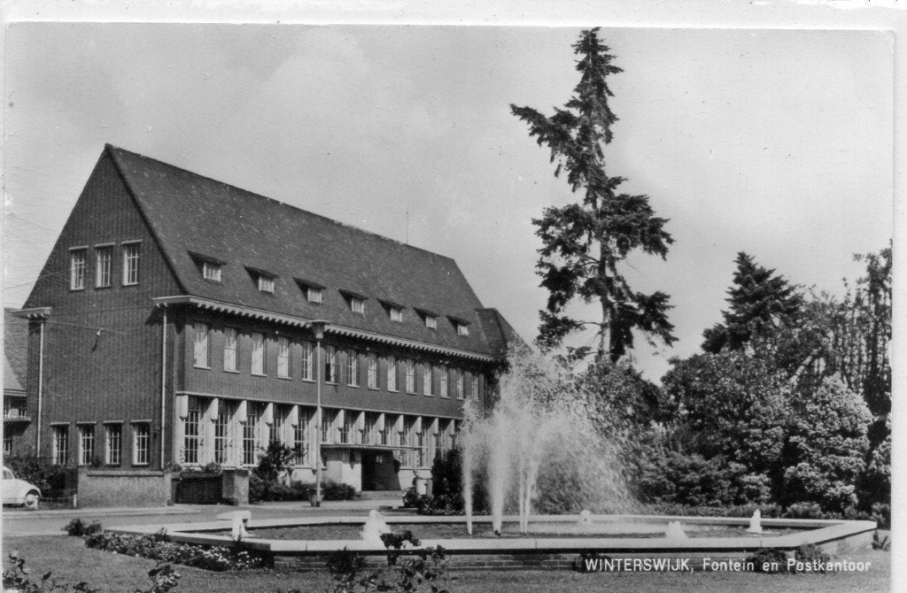 Winterswijk  Postkantoor, Ophalen of Verzenden, 1940 tot 1960, Ongelopen, Gelderland