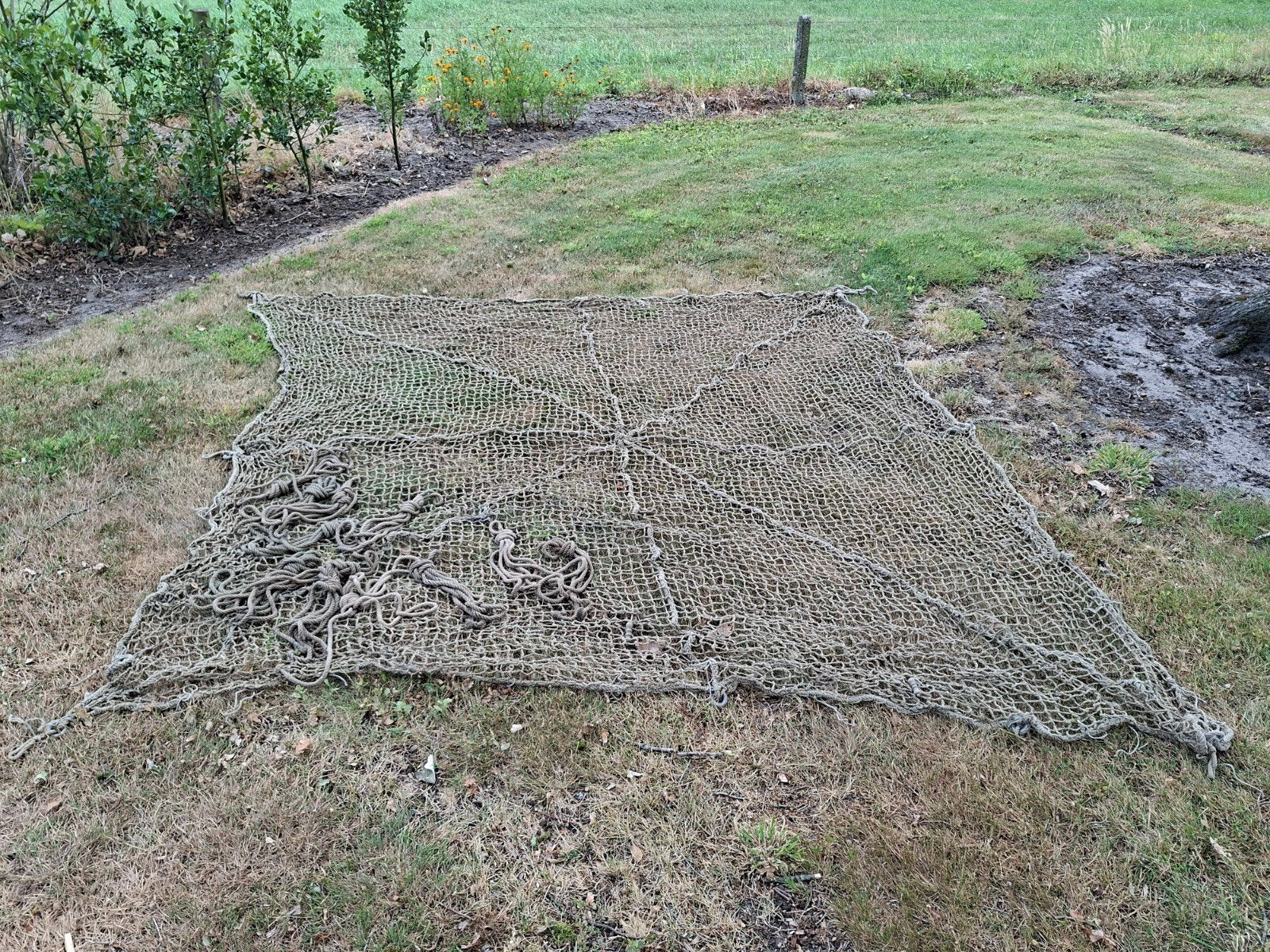 duits ww2 camouflage net., Verzamelen, Ophalen, ., Overige typen, Duitsland