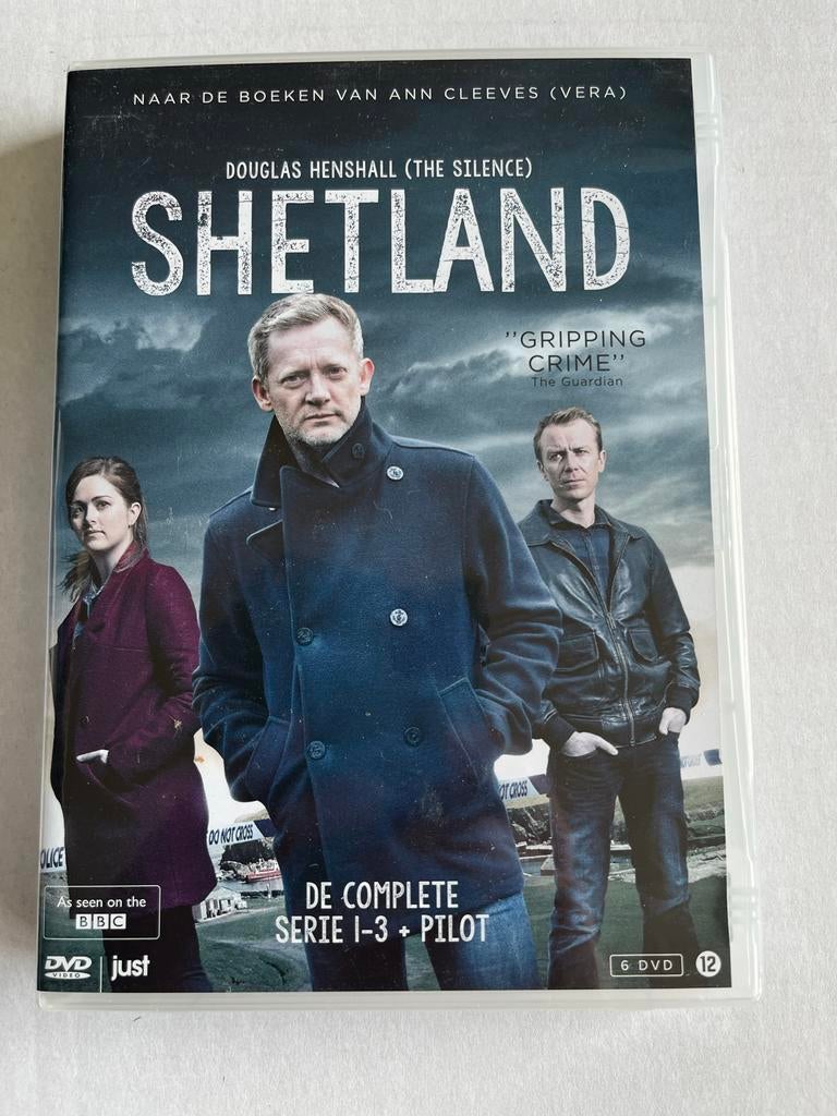 Shetland - De Complete Serie 1-3 + Pilot (DVD Boxset), Gebruikt, Boxset, Ophalen of Verzenden, Actie en Avontuur