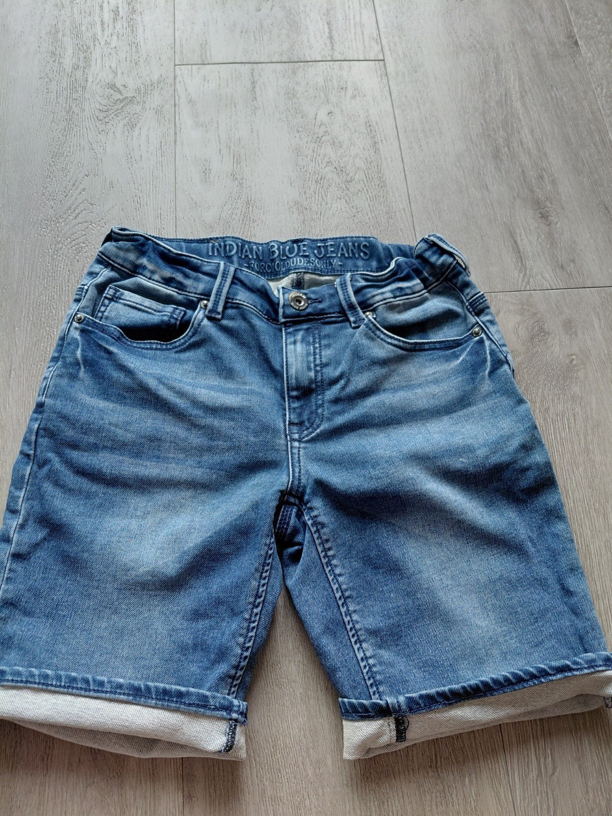 Indian Blue Jeans korte broek maat 158, Broek, Ophalen of Verzenden, Zo goed als nieuw, Jongen