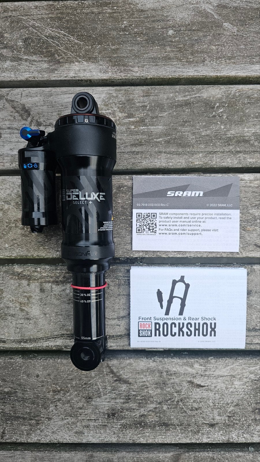 RockShox Super Deluxe Select+ 210x55, Fietsen en Brommers, Fietsonderdelen, Ophalen of Verzenden