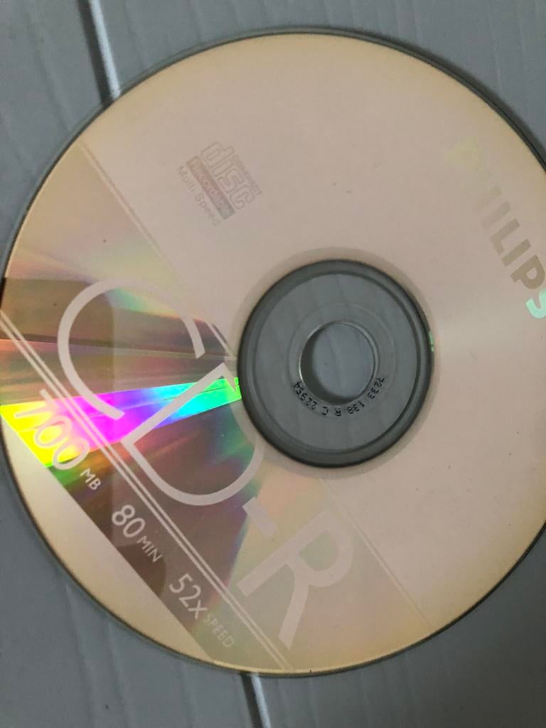 Stapeltje (circa 20) CD-R’s - Philips, Computers en Software, Beschrijfbare discs, Ophalen of Verzenden