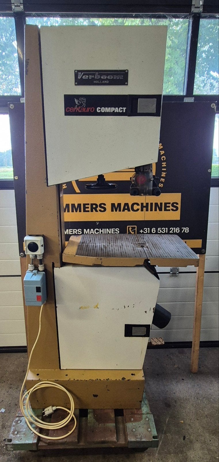 Centauro 400 lintzaag ook meber panhans pehaka scm griggio, Ophalen of Verzenden, 1200 watt of meer, Lintzaag, 70 mm of meer